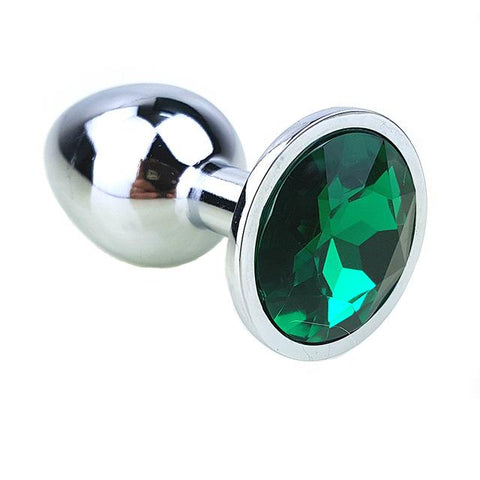 3" Jeweled Metal Princess Plug 12 Colors PlugLust 3" Jeweled Metal Princess Plug 12 Colors PlugLust