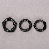 Silicone Cock Rings Set 3 Colours