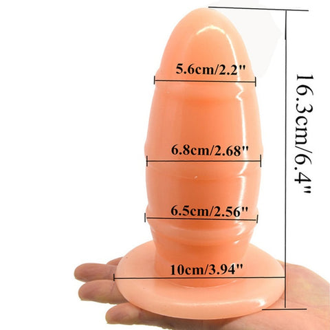 Large Anal Thick Plug Suction Cup Large Anal Thick Plug Suction Cup